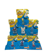 LOT OF 7 THE TICK BANDAI MINI COLLECTABLE FIGURES NEW ON CARD SEALED - $23.75