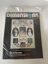 Vintage Dimensions Grandmas Hall Of Fame Counted Crosstitch Kit #2515 Ne... - $18.81