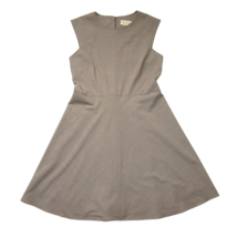 NWT MM. Lafleur Toi in Rye Tropical Stretch Wool Fit &amp; Flare Dress 16 - £71.64 GBP