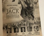 Jack And The Bean Stalk Print Ad Advertisement Matthew Modine Jon Voight... - £4.66 GBP