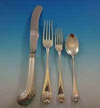 Williamsburg Shell by Stieff Sterling Silver Flatware Set Service 28 Pieces - $2,470.05