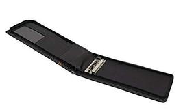 PG COUTURE Leatherite Cheque Book Holder/Document Holder (Black and Brown) - $22.49