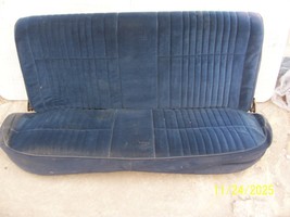 1987 MERCURY COLONY PARK WAGON REAR SEAT BLUE OEM USED 1989 1988 1986 19... - $6,397.51 MXN