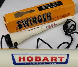 vintage Parker pen HOBART advertising ballpoint ink 1970s &quot;THE SWINGER&quot; - £19.66 GBP