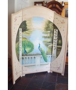 Seymour Mann 3 Panel Room Divider 62&quot; Tall by 71&quot; Signed K. Compatible w... - $10,911.62 MXN