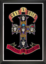 Guns N&#39; Roses Appetite For Destruction Framed Album Reprint - £141.59 GBP