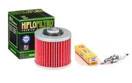 Tune Up Kit NGK Spark Plug &amp; Oil Filter For 06-21 Yamaha Raptor YFM 700 700R SE - £12.58 GBP