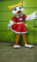 New Patita Lulu Duck Animal Character Costume Mascot Cosplay White Party... - £305.42 GBP