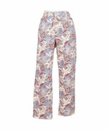 RALPH LAUREN Beige Blue Red Paisley Stretch Modern Straight Ankle Jeans 16 - $81.69 CAD