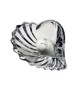 Gorham Candle Holder Espirit Asymmetrical Heart Full Lead Clear Crystal ... - £14.76 GBP