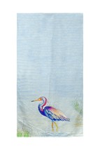 Betsy Drake Tri-Colored Heron Beach Towel - £48.47 GBP