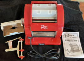Roma Express Red Electric Pasta Machine 01-0601-W - Tested - No Signs of... - $93.50