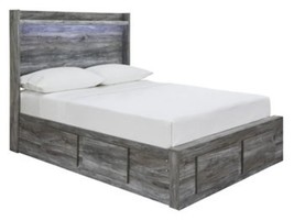 Baystorm - Gray - Twin/Full Platform Rails - $66.00