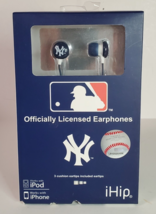 New York Yankees Earphones iHip MLB Offically Licensed iPod iPhone Wired... - $10.84