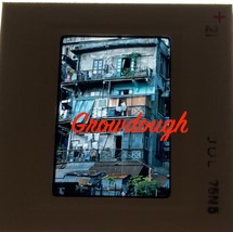 Original Slide Hong Kong Apartment Building Laundry 1975 Kodachrome - £14.82 GBP