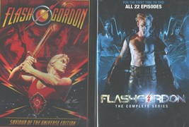 Flash Gordon Triple: The Movie-Complete Tv Series+3 Serials Episodes- New Dvd&#39;s - £26.46 GBP