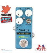 MOSKY Blue Ocean Guitar Chorus Effect Pedal True Bypass Full Metal Shell... - $32.80