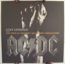 ACDC Stiff Upper Lip 2 Sided Poster AC/DC ACDC - $18.02