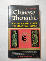 Chinese Thought from Confucius to Mao Tse-Tung by H. G. Creel 1960 PB - £7.47 GBP