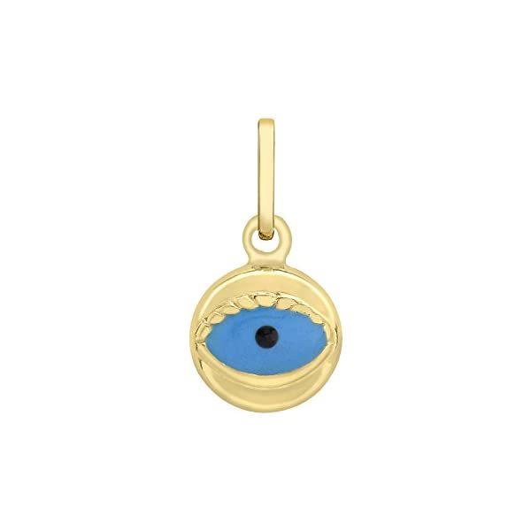 Carissima Gold 9 ct Yellow Gold with Enamel Evil Eye Charm Pendant  - $92.00
