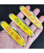 vintage pocket knife lot advertising Coca-Cola Worlds Fair 1933 USA Chic... - $47.99