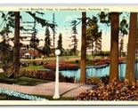 View in Laurelhurst Park Portland Oregon OR WB Postcard N19 - $2.92