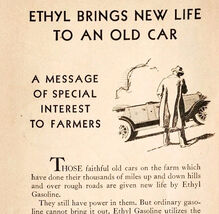 1929 Ethyl Gasoline And Oil Company Advertisement Farmers Agriculture DWY10 - $18.07 CAD