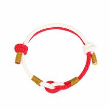 Couples Bracelet Adjustable Handmade Jewelry Weave Bangle Buddhist Knots Bracele - £8.67 GBP