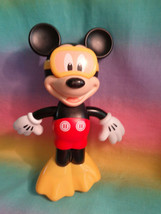 Disney Hap-p-kid Mickey Mouse Water Swimmer Wind-up Bath Toy w/ Goggles Flippers - £7.56 GBP