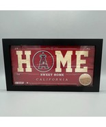 Anaheim Angels Stadium Dirt Wall Hanger Steiner Sports Memorabilia MLB H... - £31.14 GBP