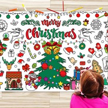 Christmas For Kids, 72 * 31 In Giant Christmas Coloring Banner Posters Holiday P - $13.99