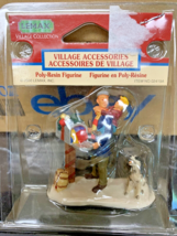 Lemax Christmas Village Town Anything For Me 02419 Father Son Mailbox Do... - $15.72