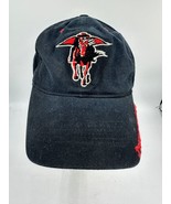 Nike Texas Tech TTU Hat Masked Rider Cap Red Raiders Mens Black - $11.97