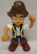 Mattel Disney Jake and the Neverland Pirates JAKE PIRATE 5&quot; Plastic Toy Figure - £11.87 GBP