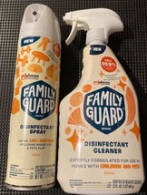 COMBO Pack - Family Guard Disinfectent AND Cleaner Spray - 17.5 Oz And 32oz - £9.64 GBP