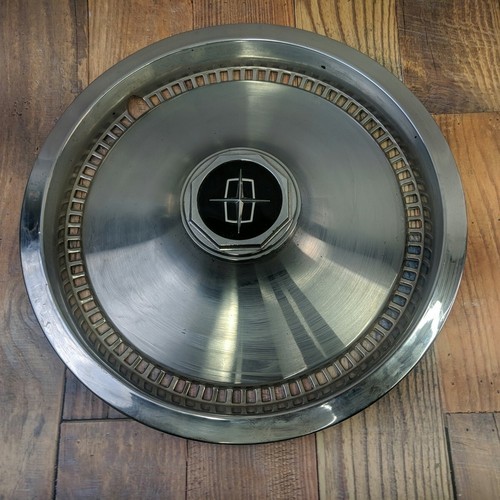 1975-1981 Lincoln D5VY1130A Town Car Stainless Hub Cap for 15 in Wheels ... - $53.07