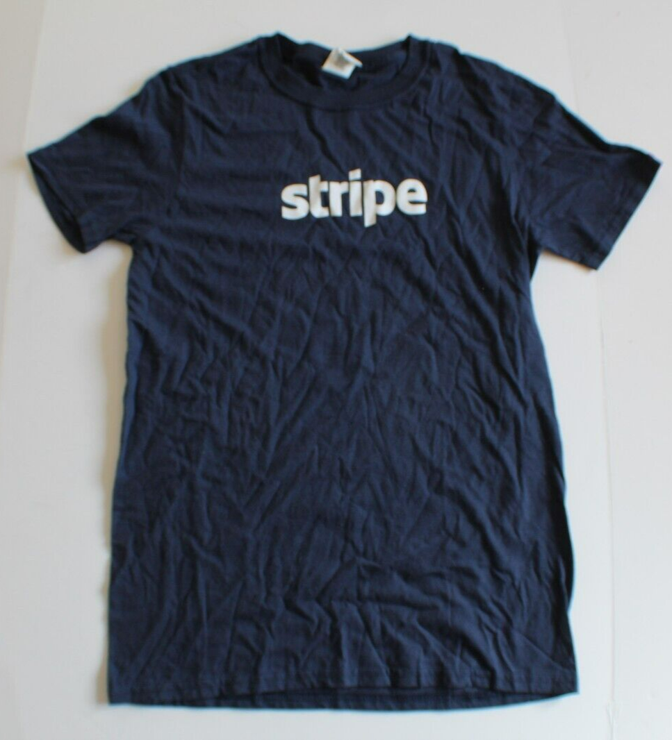 Primary image for Stripe Logo Men's Small Shirt Payments Fintech