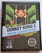 The Original Donkey Kong 3 CASE ONLY Nintendo NES Box BEST QUALITY AVAIL... - £9.57 GBP