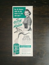 Vintage 1951 Mennen Spray Deodorant Gussie Moran Tennis Original Ad 1221 - £5.29 GBP