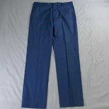 Banana Republic 34 x 34 Blue Woven No Iron Modern Slim Fit Dress Pants - £21.92 GBP