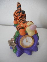 Disney Pooh TIGGER Time Miniature Desk Watch Clock not working, untested - $4.00