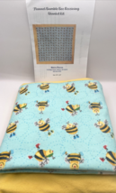 Bits &amp; Pieces Bumblebee Receiving Blanket Quilt Kit NEW - $520.00 MXN