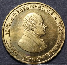 John Quincy 8th President Bronze Locket ~ The Diarist ~ Old Man Eloquent... - £5.39 GBP