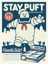 2021 Ghostbusters Afterlife Stay Puft Marshmallows Man Ad Ecto 1 Proton ... - $3.18