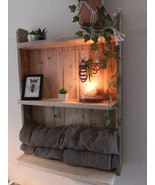 Rustic multi purpose shelving unit - $1,748.71 MXN
