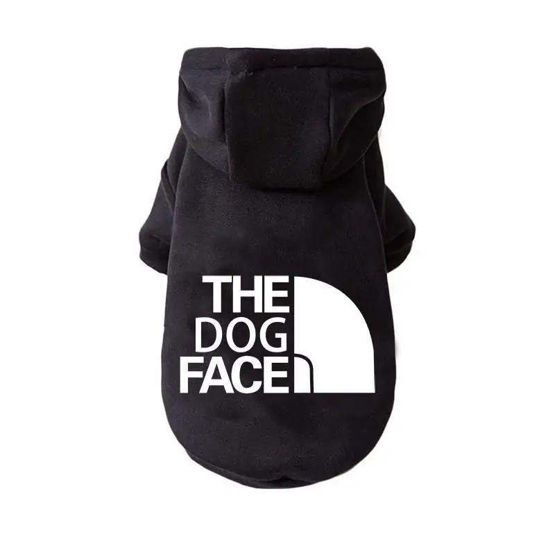 Winter Fashion Pet Dog Clothes Letter Designer Dogs Hoodies Coats For  Small Med - £68.51 GBP