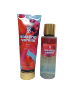 Victoria&#39;s Secret Fragrance Mist &amp; Lotion Set Lot of 2 SIZZLING VANILLA - $40.61 CAD