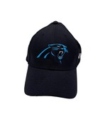 New Era Carolina Panthers 39Thirty NFL Black Hat Stretch Mens Size Mediu... - £13.95 GBP