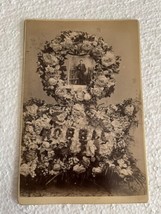 boy child’s funeral Robbie cabinet card gilded edges Late 1800’s Early 1900’s - £31.64 GBP