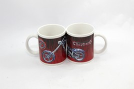 Orange County Choppers Mugs Red 2004 Bikes - $16.65
